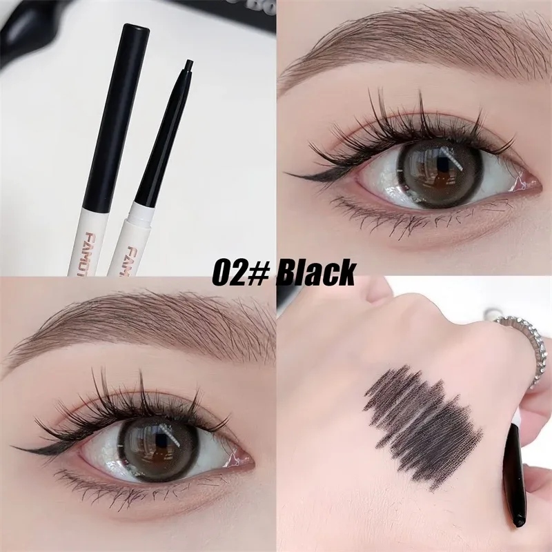 1PC Lying Silkworm Eyeliner Gel Pen Smooth Long Lasting Matte Eyeliner Waterproof Eye Liner Gel Pencil Quick Dry Korean Makeup — image 11