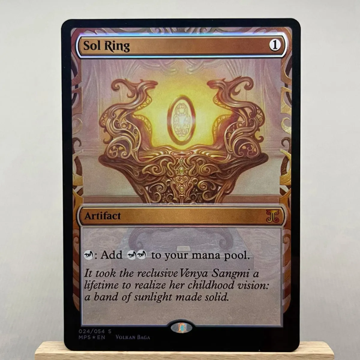MPS FOIL2-01 TCG Cards for Home Play Proxy Sol Ring Mana Crypt Mox Opal the Mana Vault Chrome Mox Sword of — image 2