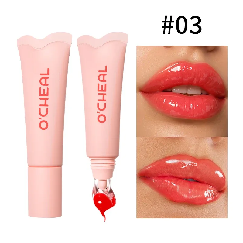 Crystal Glaze Lip Gloss Moisturizing Plumping Lip Oil Shiny Hydrating Lip Care Tinted Lip Balm Daily Lip Makeup Cosmetics — image 9