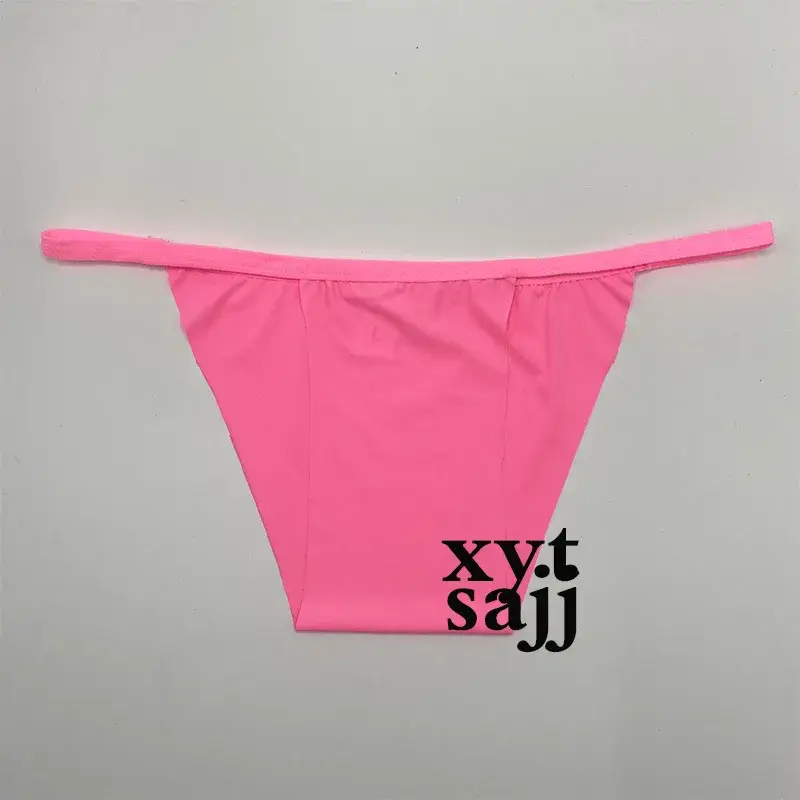 Sous-vêtements triangulaires unisexes taille basse, moulage une pièce, couleur unie, conception non élastique, confort non contraignant, culotte sexy — image 8