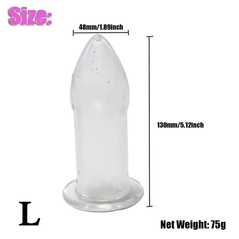 Tapón Anal hueco, consolador Vaginal, espéculo, expansor de Vagina, túnel, dilatador Anal, Enema, Juguetes sexuales para adultos para mujeres, hombres Gay — image 13