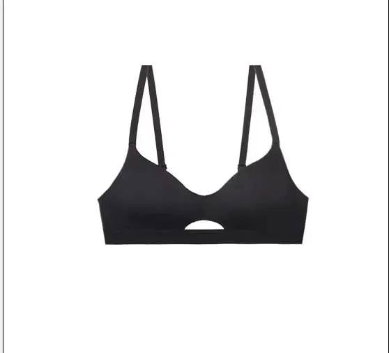 US Light Sports Push-Up Bra Anti-Sagging Seamless Racerback Bralette Set No Wire for Small Bust Women Autumn Winter
