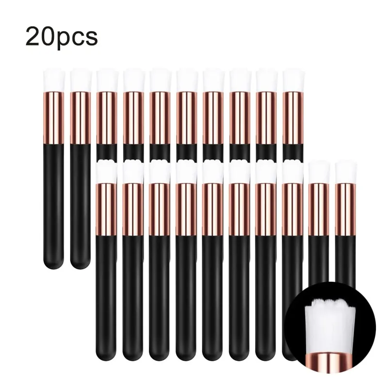 5/20/50/100pcs Wimper Reinigingsborstel Lash Shampoo Borstel Voor Wimper Extensions Peel Off Neus Porie Comedondrukker Tools