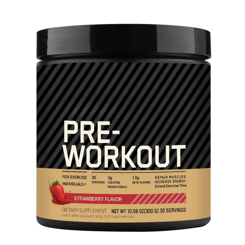 Pre Workout Powder with Creatine Beta Alanine L Citrulline Tyrosine Caffeine Energy Endurance Focus Support 300g 30 Servings