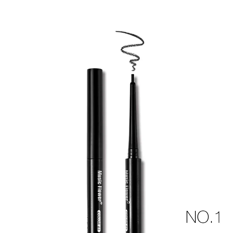 Music Flower 12 Color Gel Eyeliner Pencil Automatic Waterproof Eye Makeup Black Blue Eyleliner Long Lasting Shimmer Cosmetics — image 18