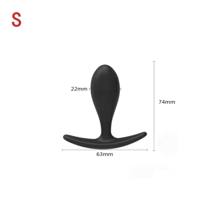 100% Safe Silicone Dildo Anal Plugs Butt Plug Unisex Sexy Stopper 3 Different Size Adult Sex Toys for Men/Women Trainer Massager — image 22
