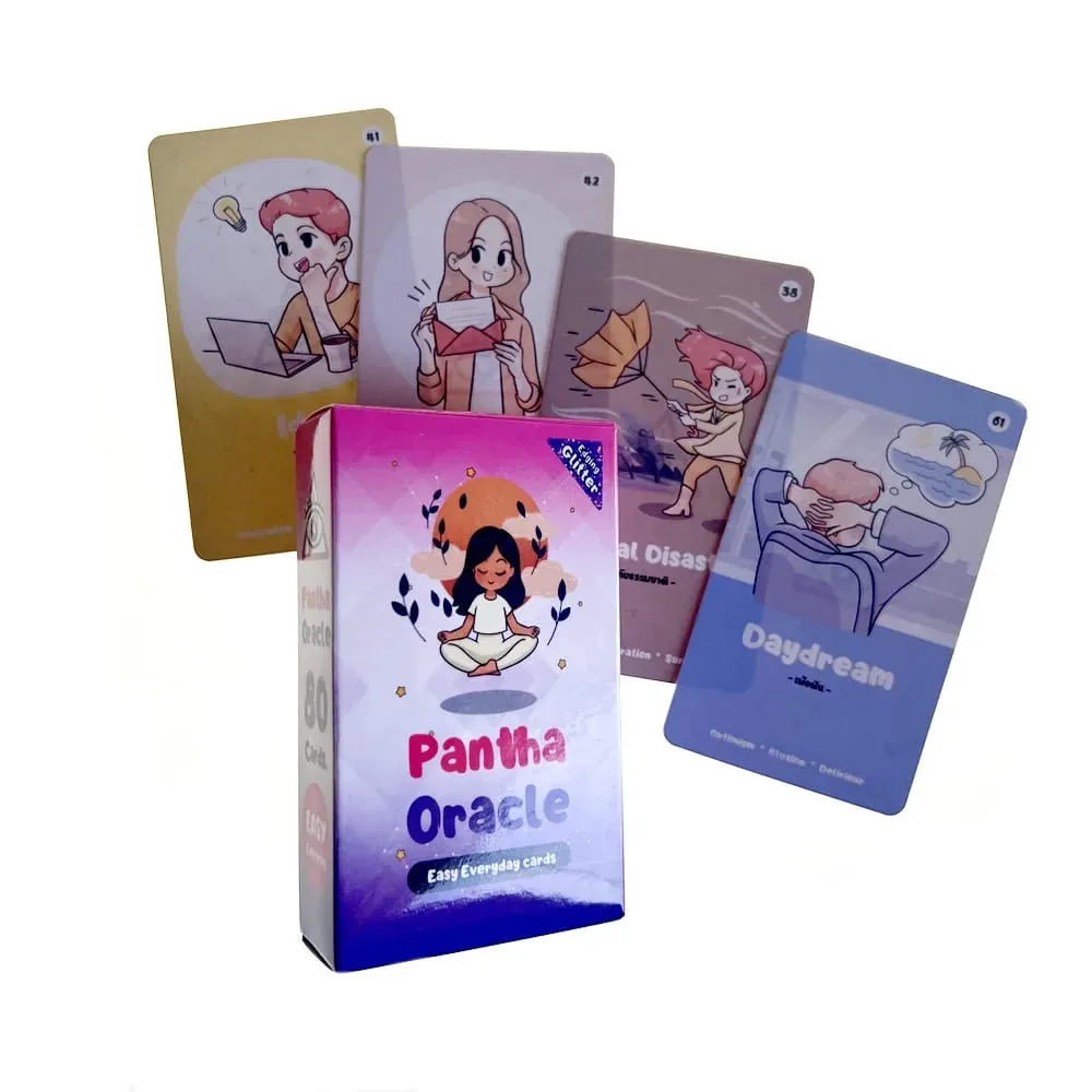 Pantha Oracle Cards Guidebook Card Game Tarot Deck with PDF New Beginner Divination Oracle Party Game Occult — image 2