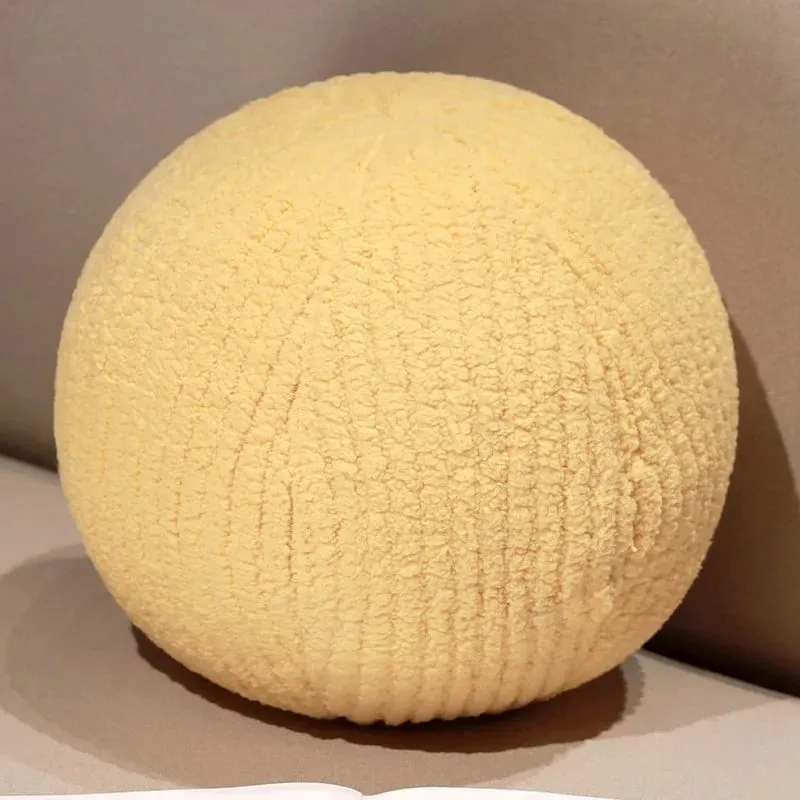30cm Ins Style Ball Pillow Soft Plush PP Cotton Sofa Pillow Ornament Stuffed Nordic Round Pillow Throw Pillows Home Decoration — image 25