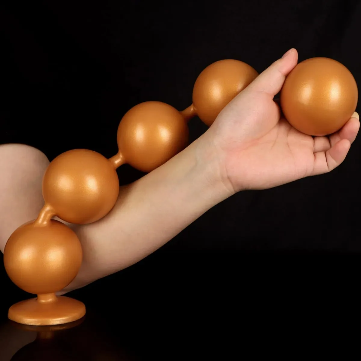 Super Lunghe Palline Anali Spina Anale Massaggio Prostatico Grande Butt Plug Palline Vaginali Stimolazione Anale Tirare Tallone Dildo Profonda giocattoli del sesso anale — image 3