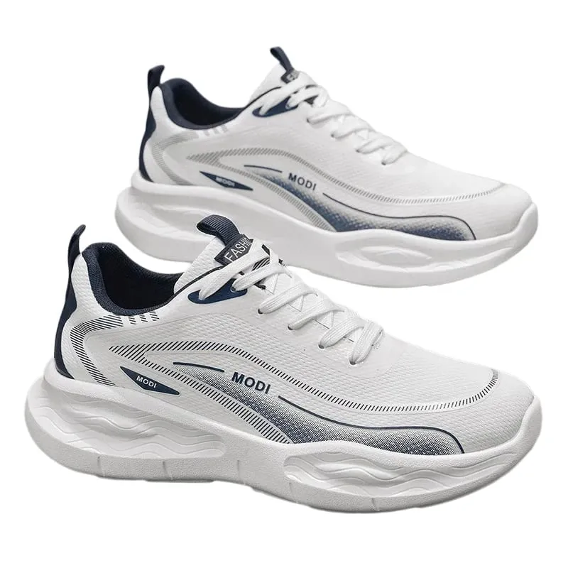 Artificial Leather Men Casual Shoes Breathable Male Lightweight Sneakers Outdoor Spring Walking Comfort Free Shipping — image 7
