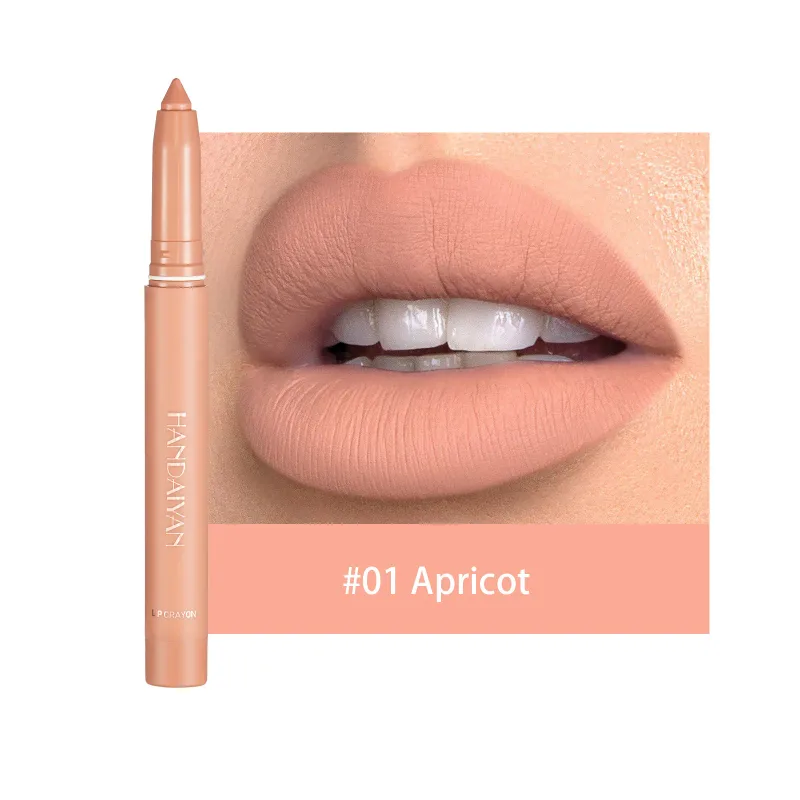 Waterproof Cherry Red Matte Lipstick Sexy Lipliner Pencil Plumping Stain Natural Nude Pink Lip Liner Outline Lips Contour Makeup