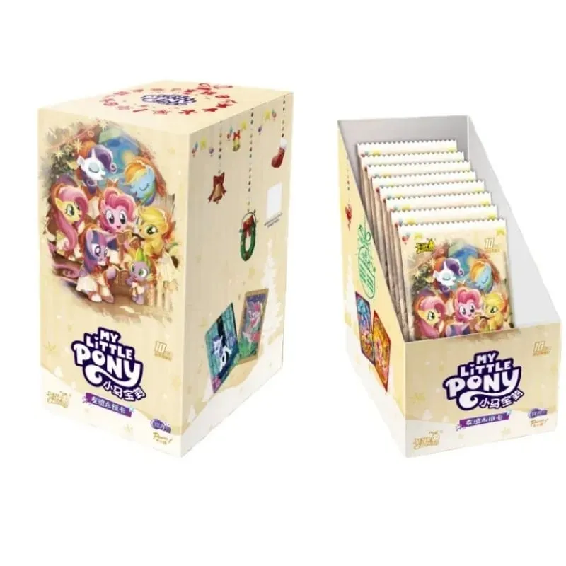 แท้ My Little Pony มิตรภาพ Forever Moon 12 11 10 Series การ์ดสะสม Fluttershy อะนิเมะสินค้าของขวัญ — image 3