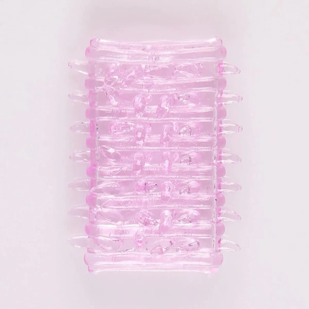 Crystal Spike Penis Rings Male Delayed Ejaculation Penis Attachment Penis Enlargement Sleeve Reusable Adult Sex Toys For Couple
