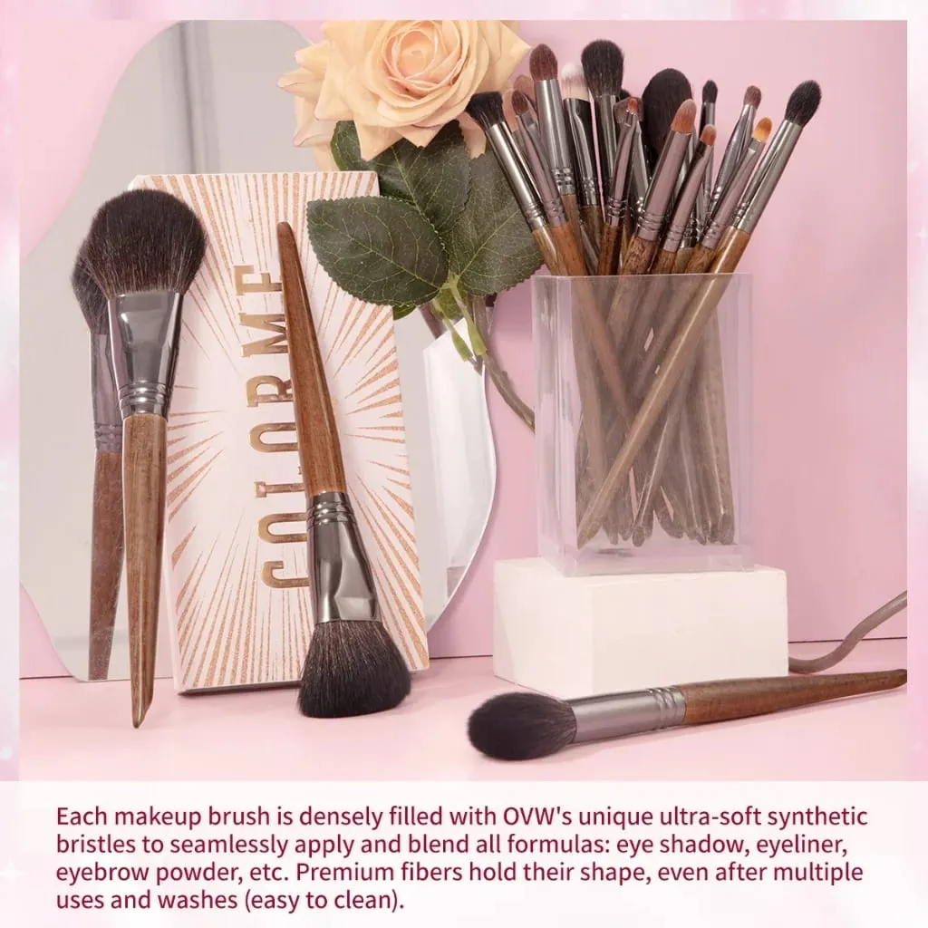 OVW Make up Brushes Set Professional Makeup Brush for Foundation Face Eyeshadow Makeup XQ3-24 — image 6