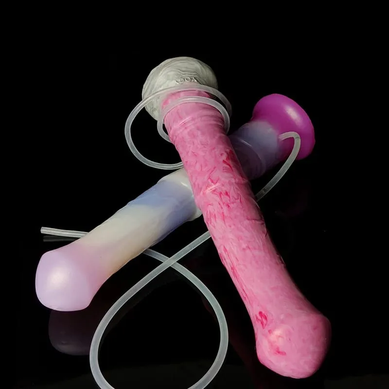 Ejaculating Horse Dildo 10 Modes Vibrator Female Clit Stimulator Silicone Animal Penis With Sucker Sex Toy For Women Men — image 6