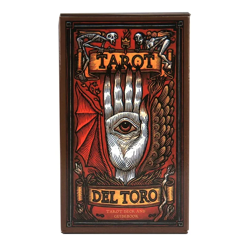 Tarot del A Tarot Deck and Guidebook Inspired by the World of Guillermo del Toro Novelty Book Beginners Card Game Deck Toy — image 3