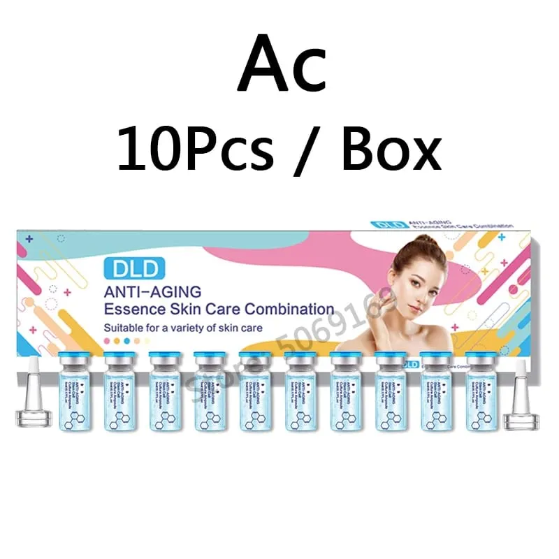10pcs/box Korea BB Cream Glow Ampoule Skin Booster Serum Kit Whitening Niacinamide Foundation Moisturize Rejuvenate Skincare