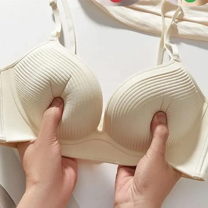 Reggiseno push-up senza cuciture ultra spesso da 10 cm da donna, intimo regolabile per seno piccolo, biancheria intima comoda