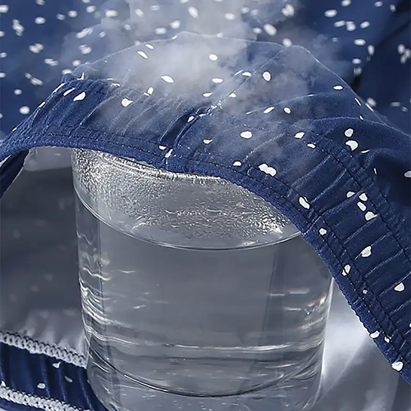 5 pçs novo estilo calcinha masculina polka dot aro calças com cantos planos pele macia amigável calças gordas respirável roupa interior masculina — image 6