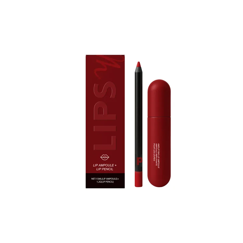 Waterproof Matte Lipliner Pencil Set Long Lasting Non Drying Perfec Lining Filling Lips Moisturizing Plump Lip Color Lip Care — image 2