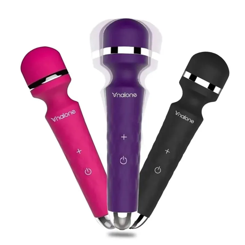Nalone Powerful Clitoris Vibrator USB Recharge Magic Wand AV Vibrator Massager Sexual Product Erotic Sex Toys for Women Adult 18 — image 1