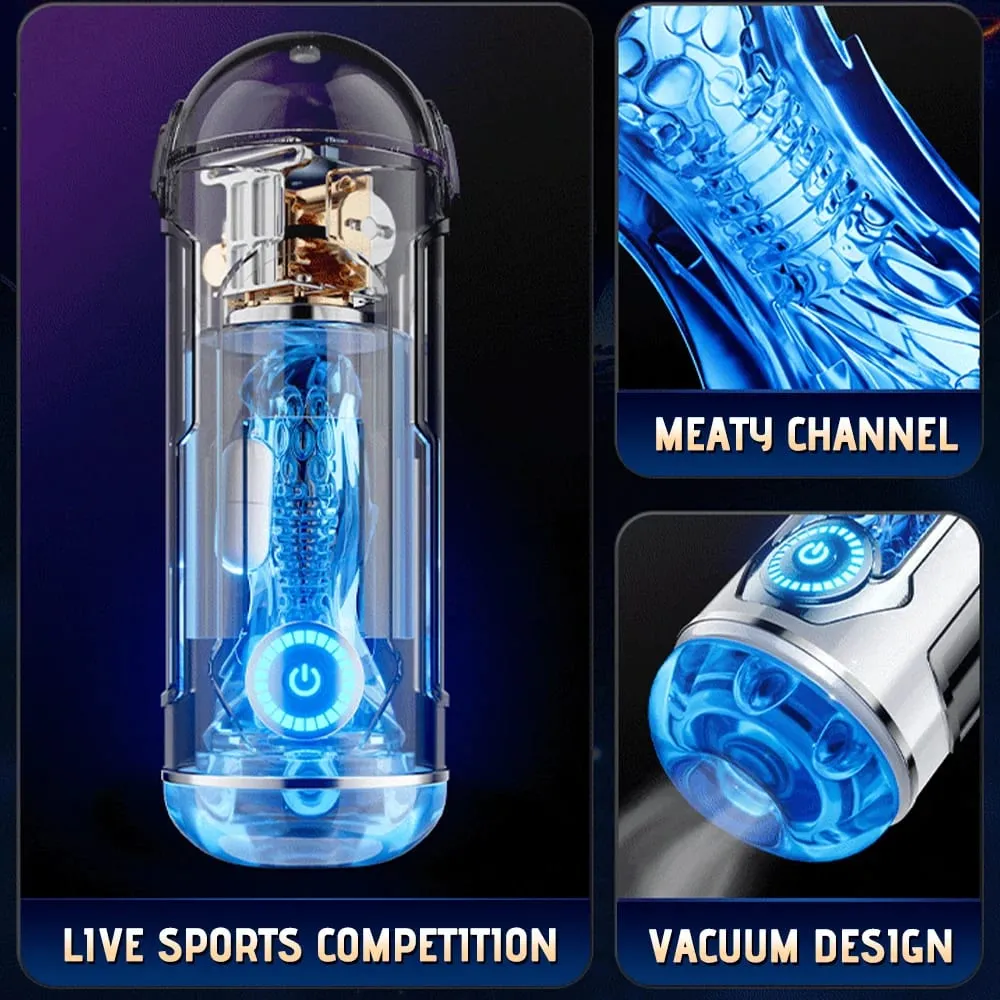 Male Masturbator Cup Pocket Pussy with Suction Mount Vaginal Penetration Penis Trainer Adults Goods for Man Sex Machine Sex Toys — image 4