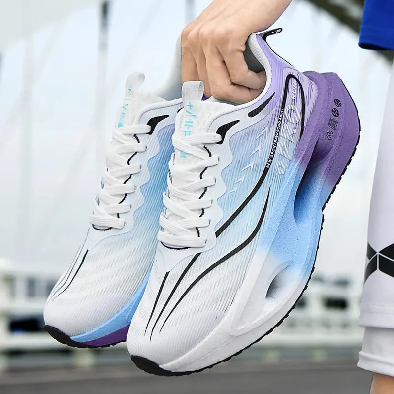 Carbon Board Marathon Speciality Sports Men Running Shoes Breathable Women's Athletic Sneakers Casual Walking Shoes Male Autumn — image 2