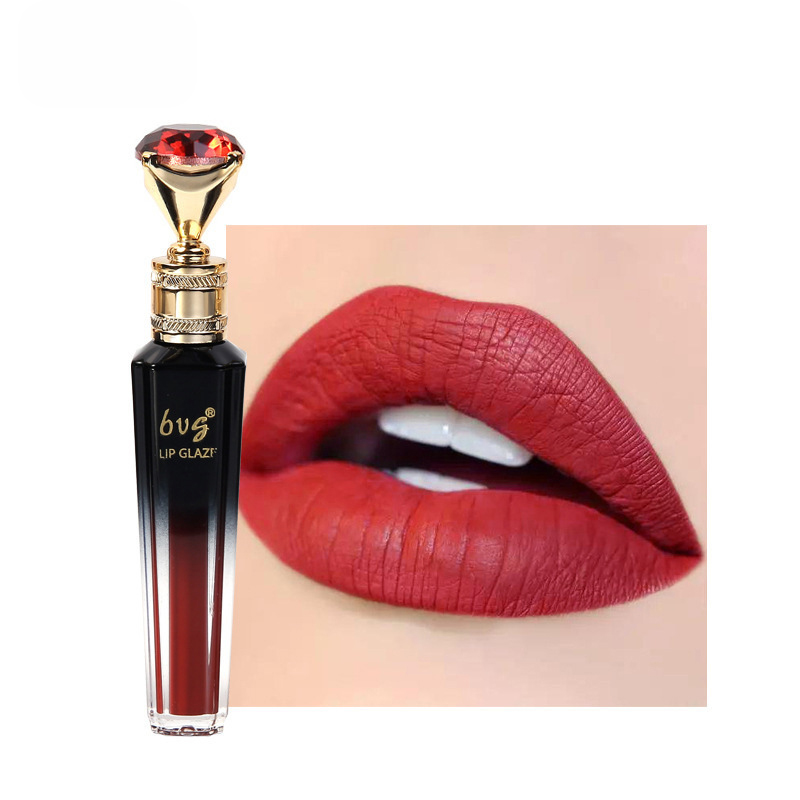 Lip Gloss Durable Moisturizing Waterproof Non-fading Non-stick Cup Color Durable Velvet Matte Lip Gloss Cosmetics For Women — image 12