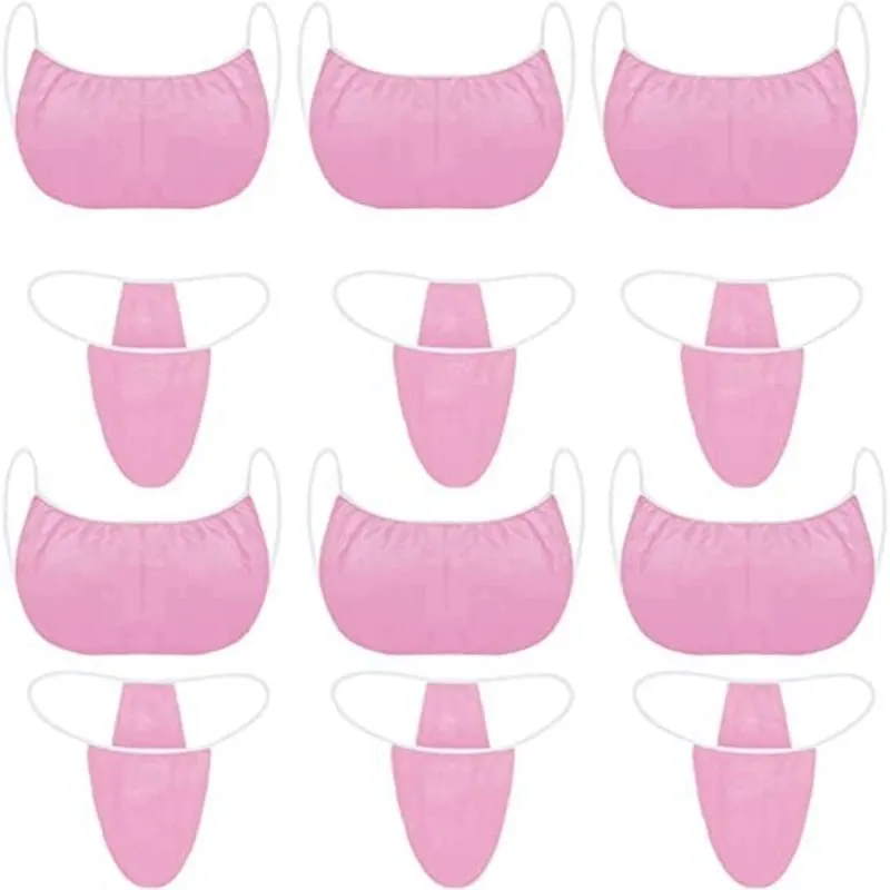 50-teiliges Einweg-Unterwäscheset aus Vliesstoff, atmungsaktiv, für die Reise unverzichtbar, für Frauen, hygienisch, einzeln verpackt — image 6