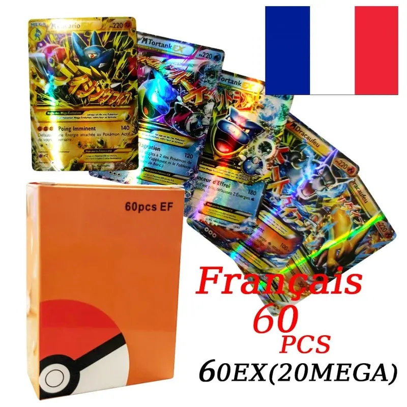 2025 New French Version Pokemon Cards VMAX V EX GX MEGA Carte Collection Battle Trainer Children's Christmas Toys Gift — image 11