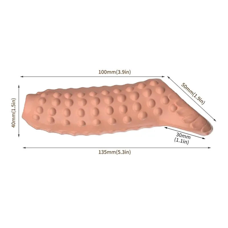 Silicone Penis Cock Rings Reusable Men Penis Sleeve Delay Ejaculation Penis Magnify Condoms Dick Sleeve Enlargement Sex Toys 18+