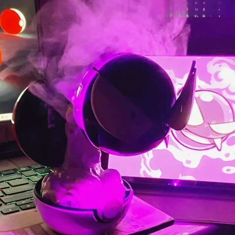 Anime PokéMon Gengar Spray Humidifier Nightlight Air Purifier Ambient Desktop Ornament Room Decoration Creative Periphery Gift — image 3