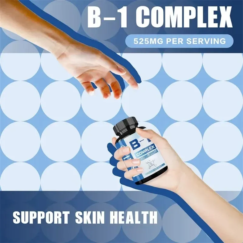 Vitamin B1 Complex - Fatigue Digestion Stress Mood Formula Boosts Energy and Metabolism — image 5