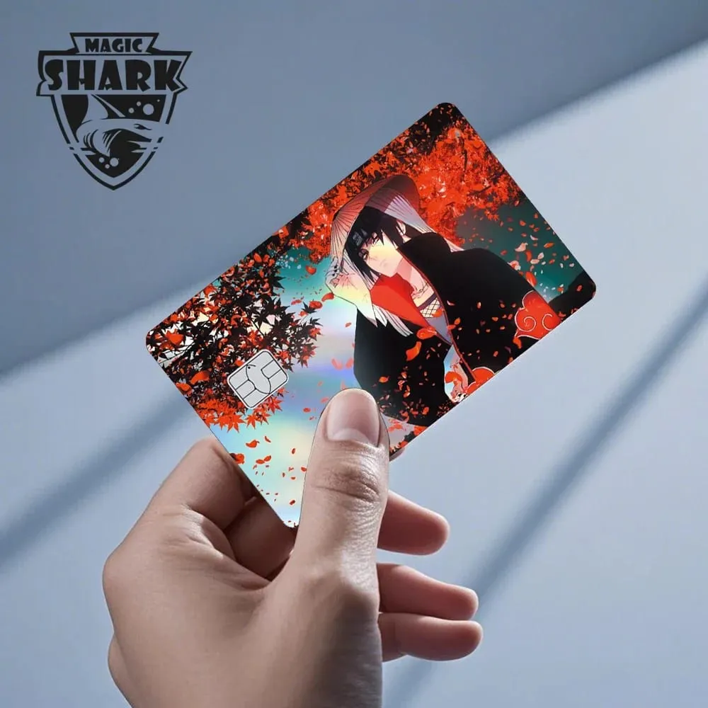 2025 New Arrival Payne Anime Holographic Laser Sticker Shinny Film Skin Cover for Debit Credit Card