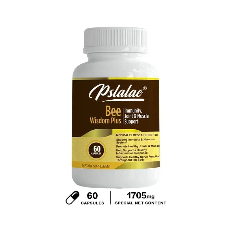 Premium Bee Venom Extract Anti-Inflammatory Extract Joint at Bone Supplement 120 Capsules — image 9