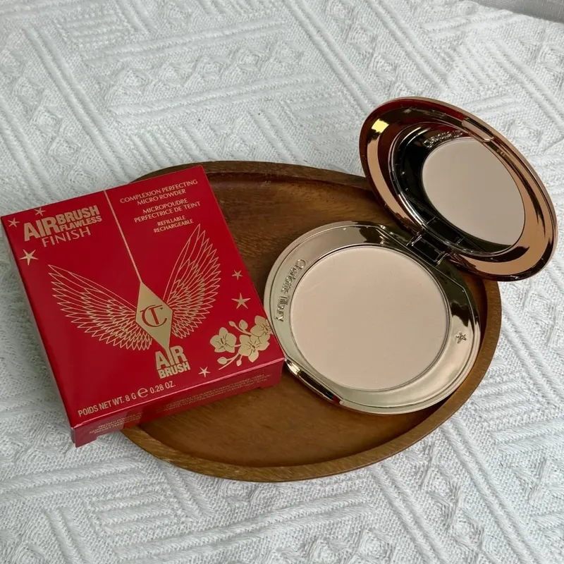 Charlotte Tilbury Airbrush Powder Micro Fine Blurring Poreless Soft Focus Mattifying Long Lasting Flawless Finish Makeup Gifts