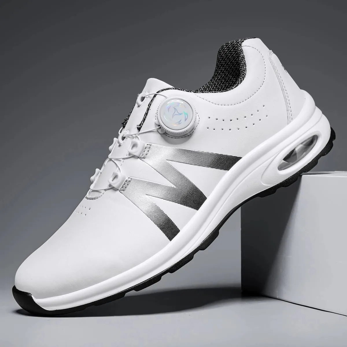 Men's New Minimalist Design Casual Shoes Comfortable Air Cushion Sports Casual Shoes Outdoor Cycling Shoes and Walking Shoes. — image 1