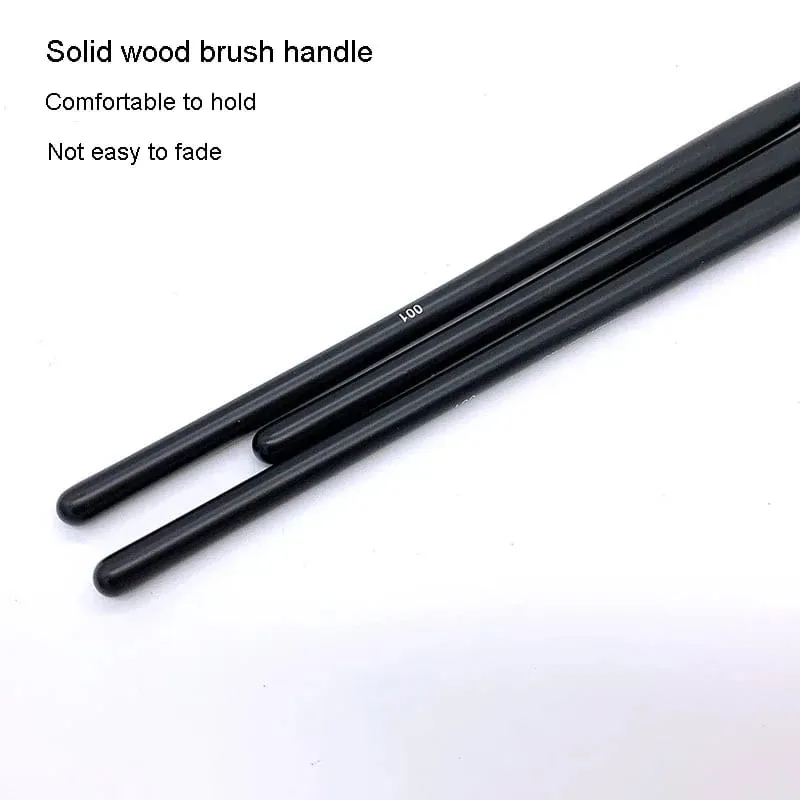 1Pc Bent Liner Makeup Brushes Precision Angled Eyeliner Brush Eyeshadow Eye Brow Tool Detail Eye Liner Precision Cosmetic Tools — image 3