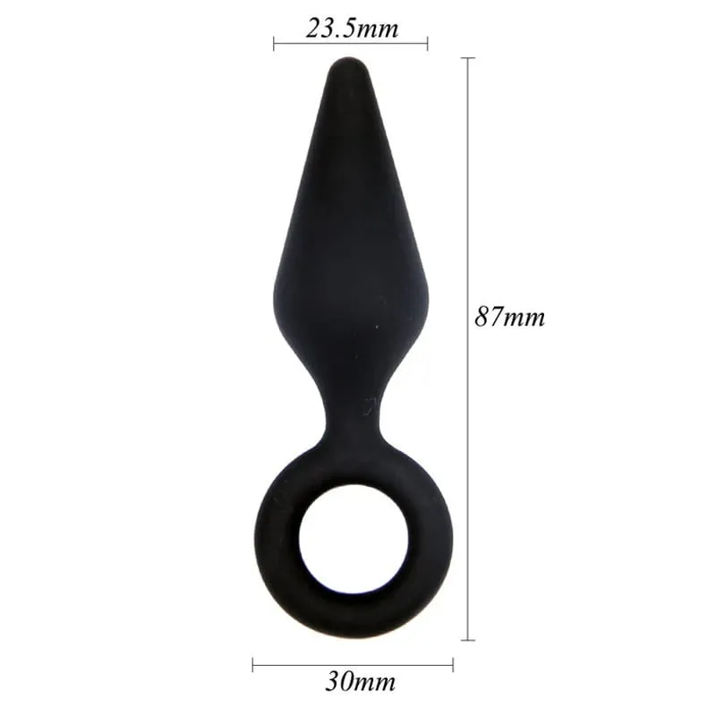 100% Safe Silicone Dildo Anal Plugs Butt Plug Unisex Sexy Stopper 3 Different Size Adult Sex Toys for Men/Women Trainer Massager — image 20