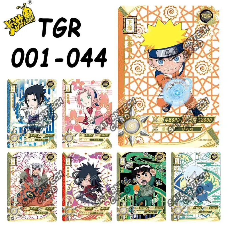 Naruto Card Set Full Series SE BP NR CR PR GP CP SP MR PR SLR OR AR UR ZR Cards Sasuke Anime Collection Card Toy Gift — image 18