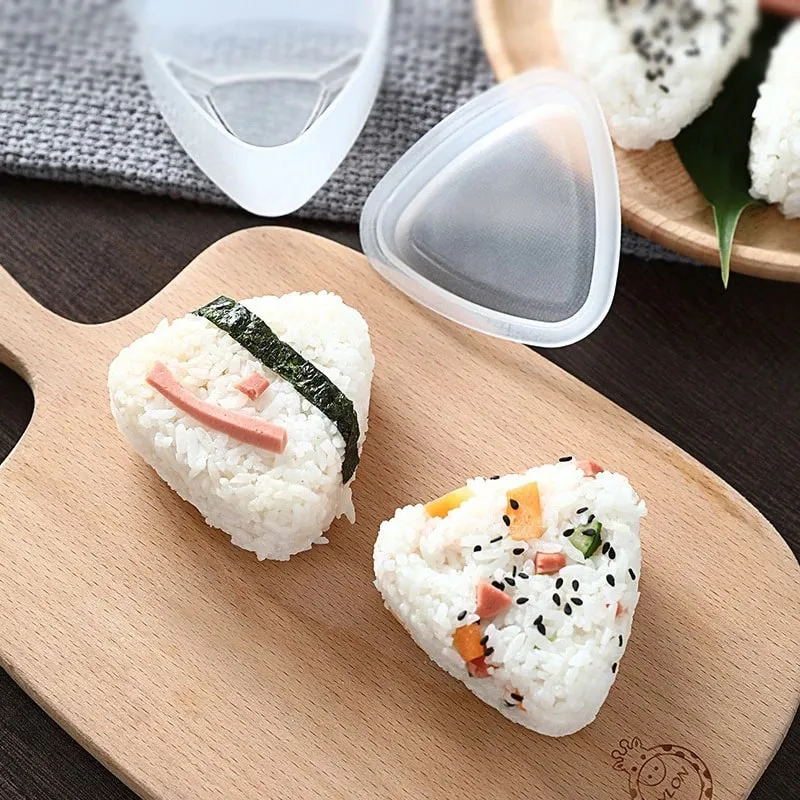Triangle Shape Onigiri Molds Accessories for Sushi Making Tools Prepare Sushi Mold Rice Mold Shape SSGJ002 — image 4