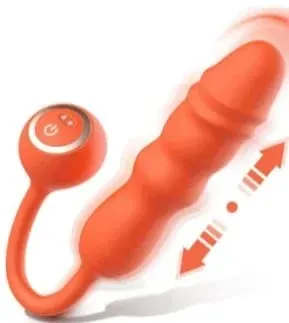 Clitoral stimulation Insert G-spot dildo Vibrator Clitoral vibrator 10 kinds of vibration 9 kinds of thrust dildo sex toys 18+ — image 8