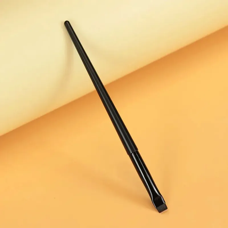 Cosmetics Brush Make Up Tool Beginners Angled Fine Eyeliner Brushes Flat Eyebrow Brush Liner Brow Brush Blade Makeup Brushes — image 10