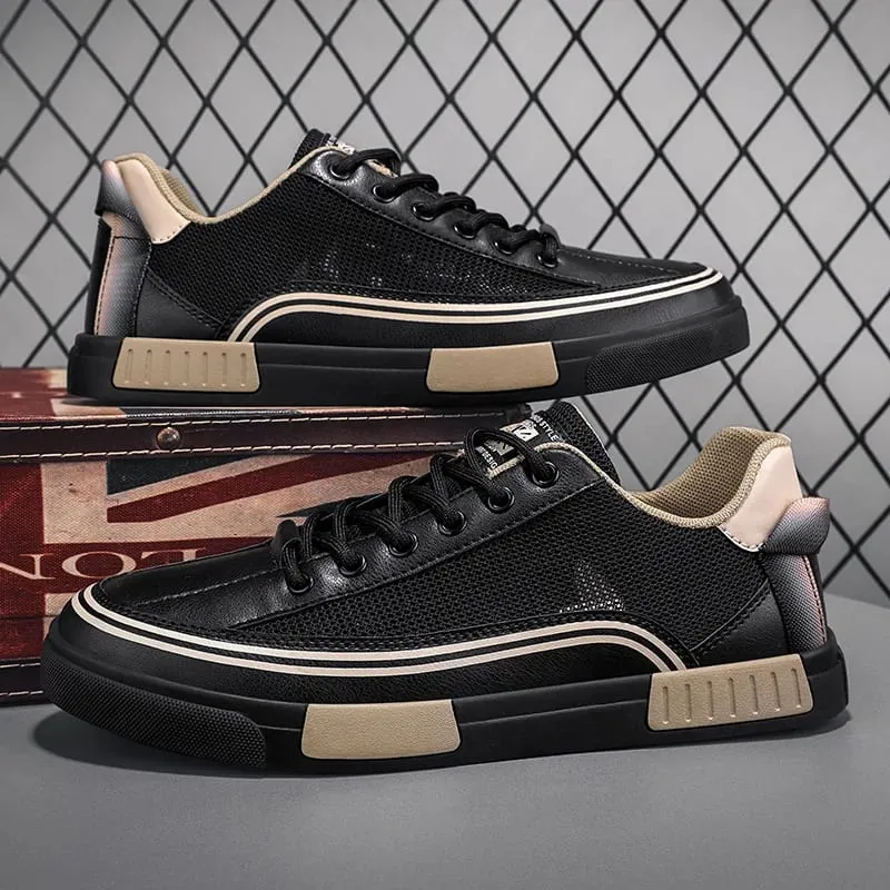 Big Size 47 Men Running Shoes Mesh Skateboard Breathable Comfortable Luxury Casual Sneakers Men Tenis Masculino Footwear Male