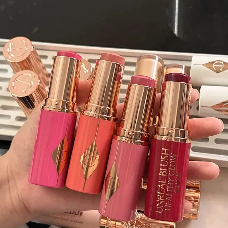 Charlotte CT Blush Stick Contour Cream Luminous Makeup Air Cushion Blush Pen Matte Easy To Blend for Even Natural Finish Tilbury — image 4
