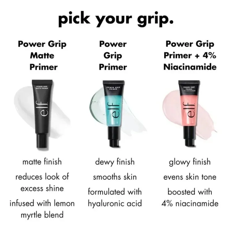 Original ELF 75ml Power Grip Refreshing Easy Absorb Moisturize Facial Primer Firming Hydrating Pre-makeup Setting Spray Products — image 7