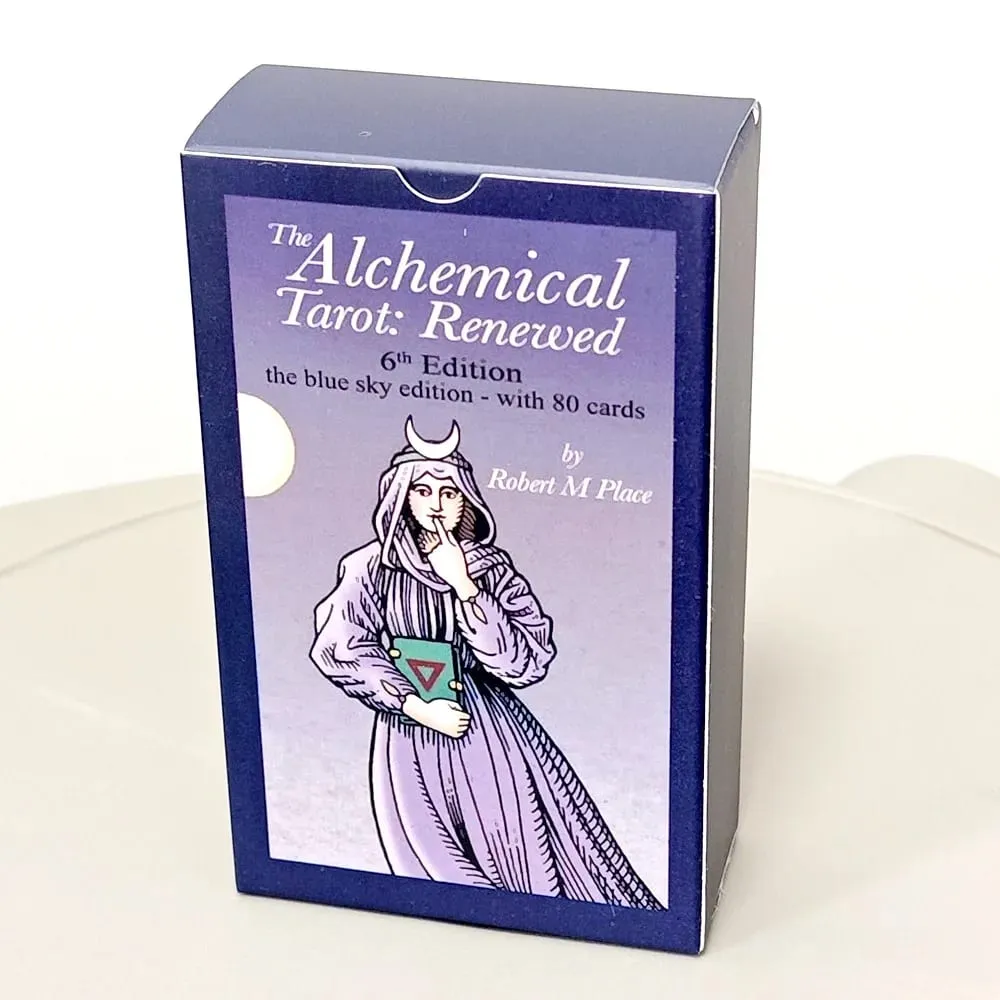 The Alchemical Tarot Renewed 6th Editiona 12*7cm 80-card Tarot Deck Links Between Alchemical Symbolism and Traditional Imagery — image 3