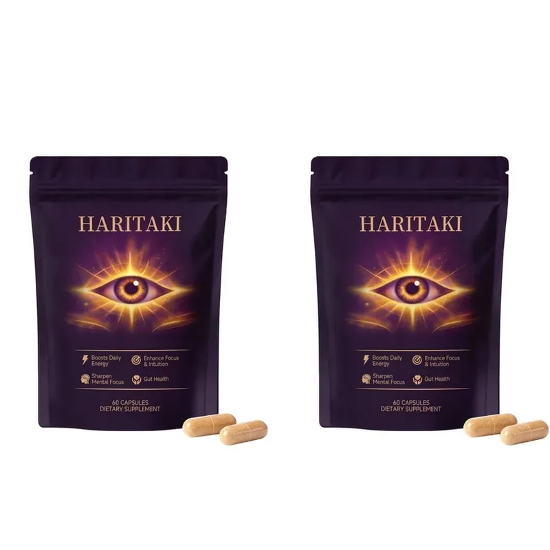 Haritaki Fruit Powder Capsules Supports Digestive Balance and Gut Health Mental Focus Single Ingredient 30 Servings 60 Capsules — image 8