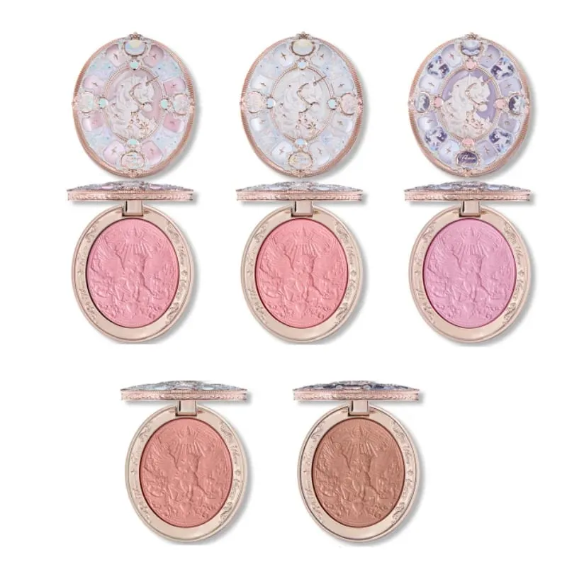 Flower Knows Knight Unicorn Makeup Gift Box Lipstick Blush Loose Setting Powder Starlight Eyeshadow Cosmetics Kit Gift Set — image 5