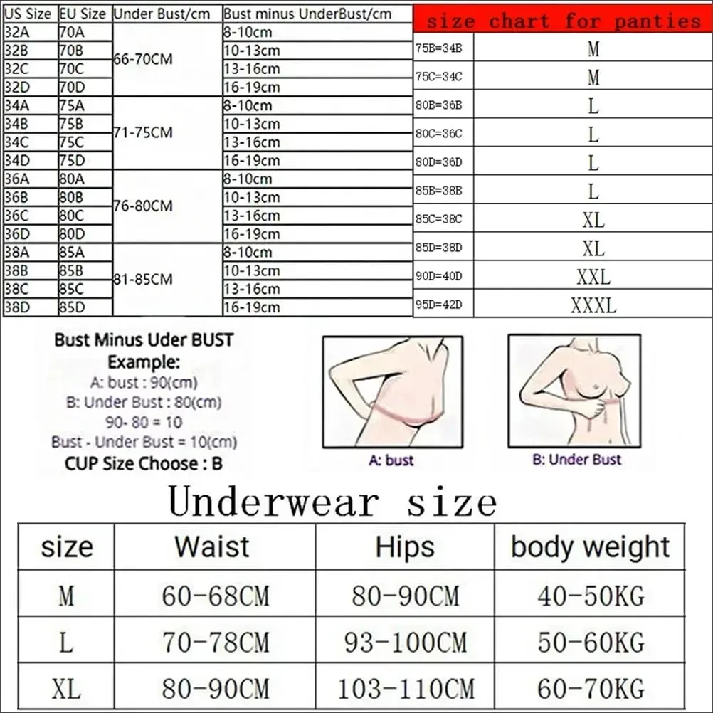 Victoria Secret Sexet Lingeri Nattøj Plus Size Komfortabel Luksus Nye Kvinder Polka Dot Blonde Push Up BH og trusser sæt — image 6